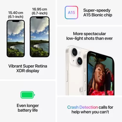 Apple iPhone 14 - Starlight