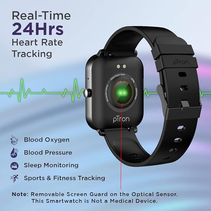 pTron Force X11 Bluetooth Calling Smartwatch