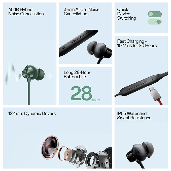 OnePlus Bullets Wireless Z2 ANC