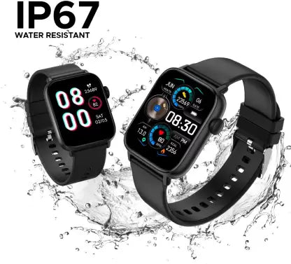 Fire-Boltt Hercules 1.83 (Black Strap, Free Size)