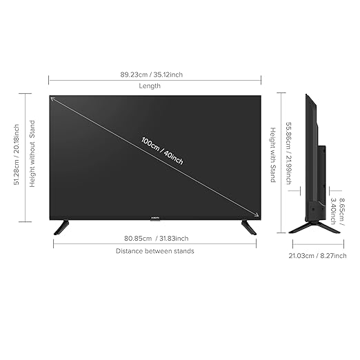 MI 100 cm (40 inches) 5A Series Full HD Smart Android LED TV L40M7-EAIN (Black)