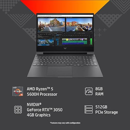 HP Victus Gaming Laptop, AMD Ryzen 5 5600H, fb0050AX