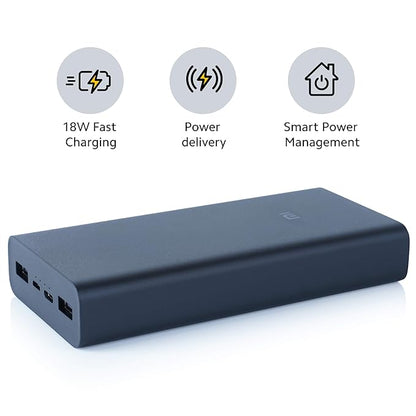 Mi Power Bank 3i with 18W Fast Charging 20000mAh