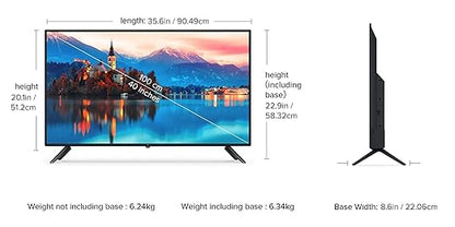 Mi 100 cm (40 Inches) Full HD Android Smart LED TV 4A | L40M5-5AIN (Black)