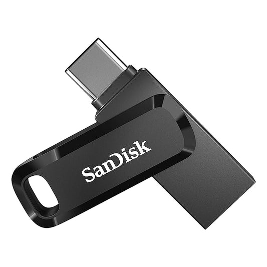 SanDisk Ultra Dual Drive Go USB Type C Pendrive for Mobile(Black, 128 GB, 5Y - SDDDC3-128G-I35)